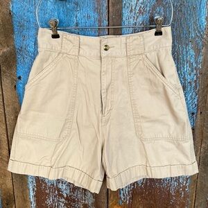 Vintage High Rise Eddie Bauer Tan Shorts